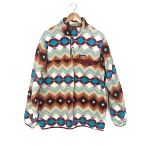 Patagonia Synchilla Snap T Pullover Colorful XL